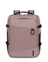 Sac à dos sous-siège ajustable 40/45 cm Samsonite 2FIT Vieux Rose, référence 161250-5055