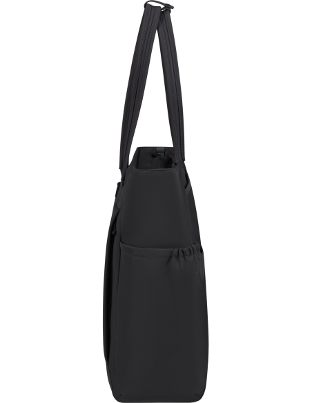 Cabas ordinateur 14,1 pouces Samsonite Essentis Noir, vue de profil