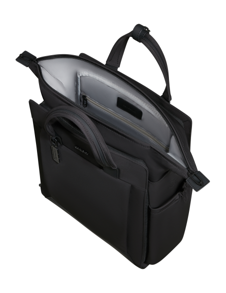 Sac à dos ordinateur 14,1 pouces Samsonite Essentis Noir, intérieur ouvert