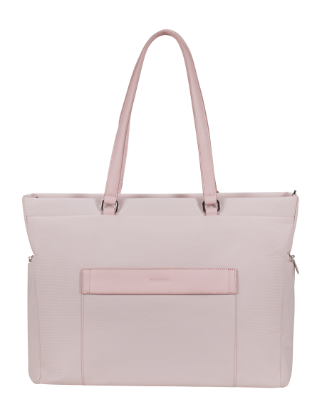 Cabas ordinateur 14,1 pouces Samsonite Image Biz Rose, dos et passant pour valise