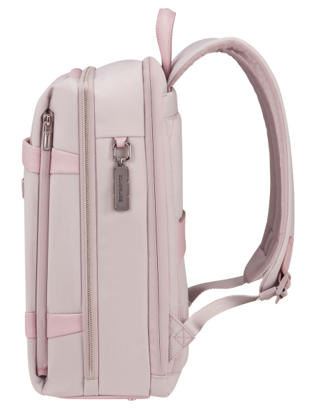 Sac à dos ordinateur 14,1 pouces Samsonite Image Biz Rose, vue de profil