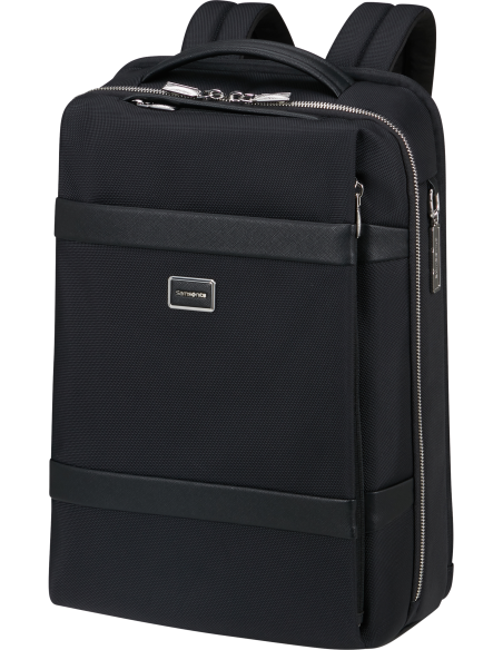 Sac à dos ordinateur 15,6 pouces Samsonite Image Biz Noir, vue de trois quarts