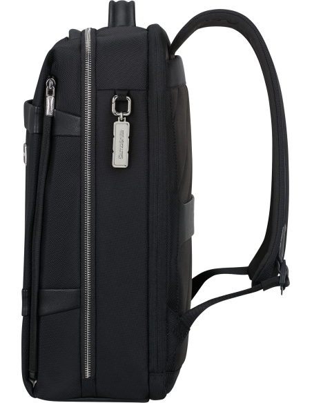 Sac à dos ordinateur 15,6 pouces Samsonite Image Biz Noir, vue de profil