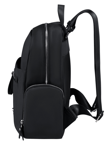 Sac à dos compact Samsonite Karissa Evo Noir, vue de profil