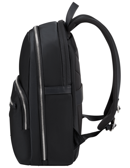 Sac à dos Slim 14,1 pouces Samsonite Karissa Evo Noir, vue de profil