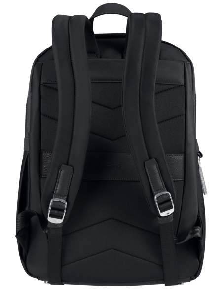 Sac à dos Slim 14,1 pouces Samsonite Karissa Evo Noir, dos et bretelles