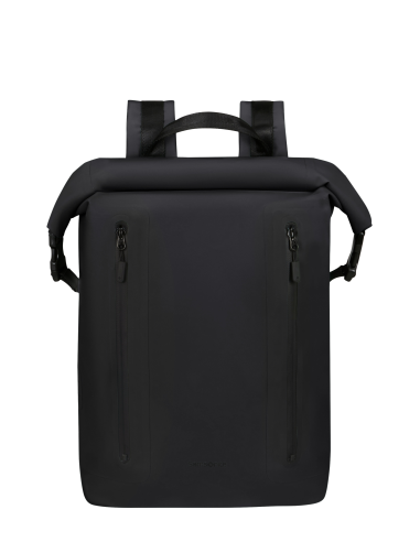 Sac à dos rolltop IPX4 15,6 pouces Samsonite Coatify Biz Noir, référence 156087-1041