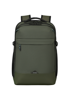Sac à dos L extensible 17,3 pouces Samsonite Roadseeker Vert Olive Foncé, référence 154957-1266