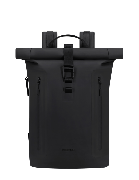Sac à dos rolltop 15,6 pouces Samsonite Coatify Biz Noir, référence 151792-1041