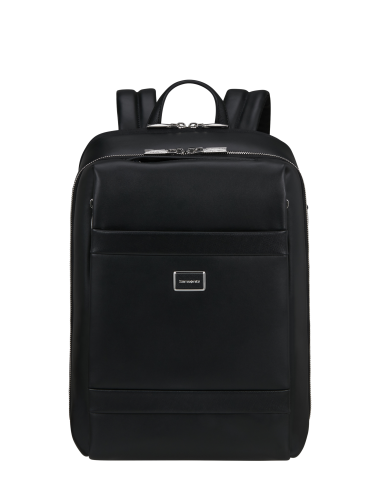Sac à dos cuir 14,1 pouces Samsonite Image Biz Leather Noir, référence 161205-1041