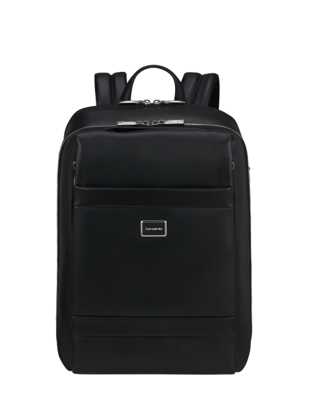 Sac à dos cuir 14,1 pouces Samsonite Image Biz Leather Noir, référence 161205-1041