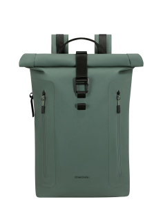 Sac à dos rolltop 15,6 pouces Samsonite Coatify Biz Vert, référence 151792-1388