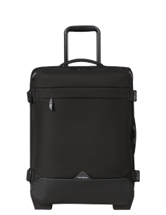 Sac de voyage sac à dos 2 roues 55 cm Samsonite Roadseeker Deep Black, référence 154952-1276