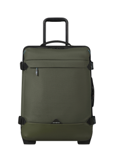 Sac de voyage sac à dos 2 roues 55 cm Samsonite Roadseeker Vert Olive Foncé, référence 154952-1266