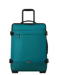 Sac de voyage sac à dos 2 roues 55 cm Samsonite Roadseeker Deep Teal, référence 154952-6071