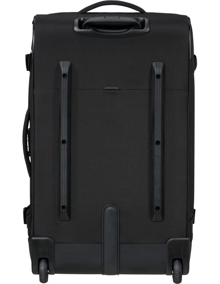 Sac de voyage soute 2 roues 68 cm Samsonite Roadseeker Deep Black, dos et roulettes