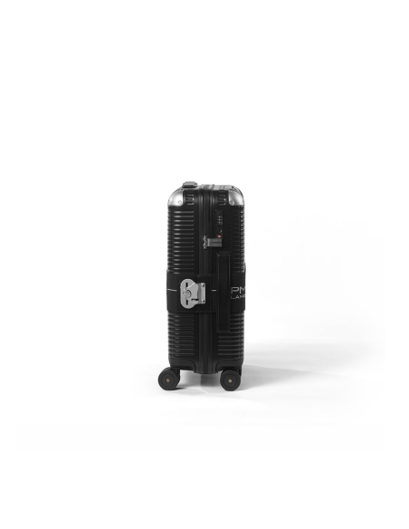FPM BANK ZIP DLX 55 cm Eclipse Black, vue de profil avec sangle Butterfly