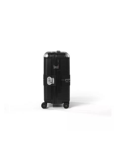 FPM BANK ZIP DLX 55M Eclipse Black, vue de profil avec sangle Butterfly