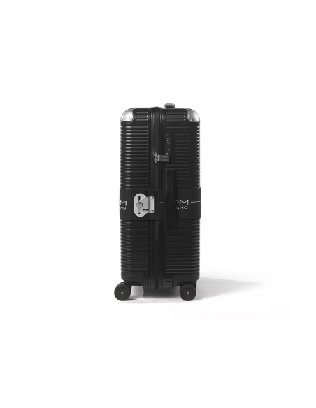 FPM BANK ZIP DLX 68 cm Eclipse Black, vue de profil avec sangle Butterfly