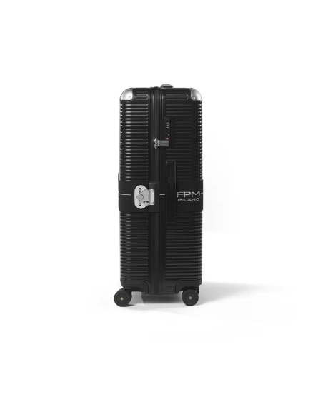 FPM BANK ZIP DLX 76 cm Eclipse Black, vue de profil avec sangle Butterfly