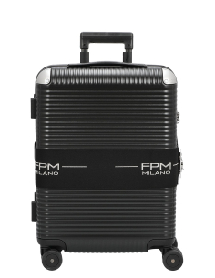 Valise cabine 4 roues 55 cm FPM BANK ZIP DLX Eclipse Black, référence A2205501918
