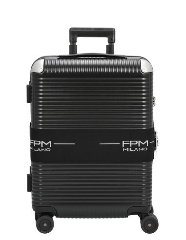 Valise cabine 4 roues 55 cm FPM BANK ZIP DLX Eclipse Black, référence A2205501918