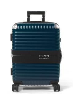 Valise cabine 4 roues 55 cm FPM BANK ZIP DLX Navy Blue, référence A2205501106