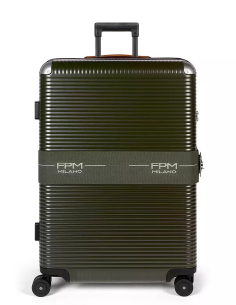 Valise soute 4 roues 76 cm FPM BANK ZIP DLX Moss Green, référence A2207601403