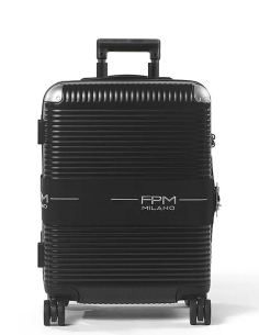 Valise cabine 4 roues 55 cm FPM BANK ZIP DLX Eclipse Black, référence A2255S01918