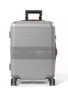 Valise cabine 4 roues 55 cm FPM BANK ZIP DLX Glacier Grey, référence A2255S01830