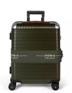 Valise cabine 4 roues 55 cm FPM BANK ZIP DLX Moss Green, référence A2255S01403