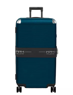 Valise Trunk M 4 roues 73 cm FPM BANK ZIP DLX Navy Blue, référence A2227301106