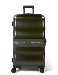 Valise Trunk M 4 roues 73 cm FPM BANK ZIP DLX Moss Green, référence A2227301403