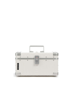 Beauty case aluminium ALEON Fortis 23 cm Snow White, référence ACF-3920-SW