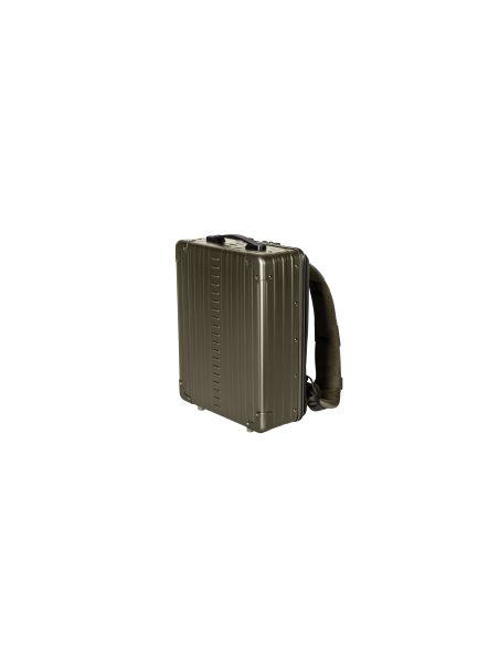 Sac à dos aluminium ALEON Hybrid 39 cm Bronze, vue de trois quarts