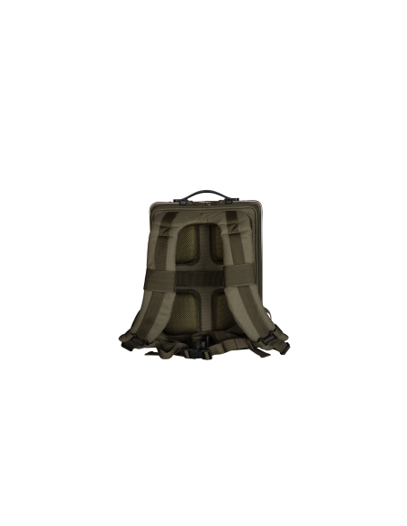 Sac à dos aluminium ALEON Hybrid 39 cm Bronze, dos et bretelles