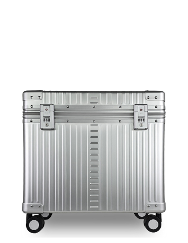 Pilot case aluminium ALEON Office 4 roues 44 cm Platinum, référence ALC-1723F-O