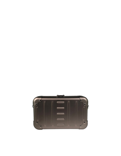 Sac bandoulière aluminium ALEON Classic 12 cm Bronze, référence AC-1806-BR