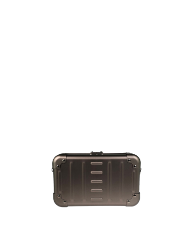 Sac bandoulière aluminium ALEON Classic 12 cm Bronze, référence AC-1806-BR