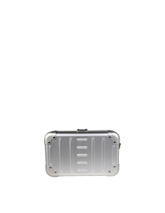 Sac bandoulière aluminium ALEON Classic 12 cm Platinum, référence AC-1806-PL