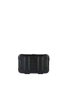 Sac bandoulière aluminium ALEON Classic 12 cm Onyx, référence AC-1806-ON