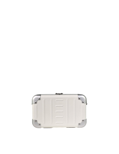 Sac bandoulière aluminium ALEON Fortis 12 cm Snow White, référence FAC-1806-SW