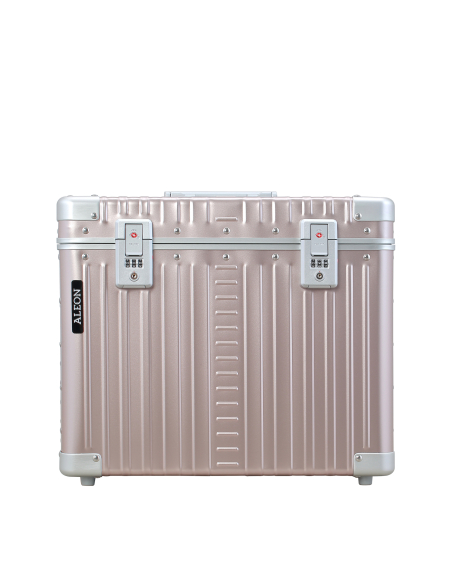 Coffret aluminium ALEON EquiLux Fortis 35 cm Rose Gold, référence ACF-3930-RG