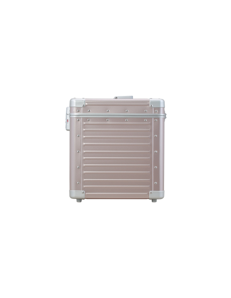 Coffret aluminium ALEON EquiLux Fortis 35 cm Rose Gold, vue de profil