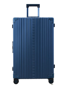 Valise soute aluminium 4 roues 76 cm ALEON Sapphire, référence 3055-SA