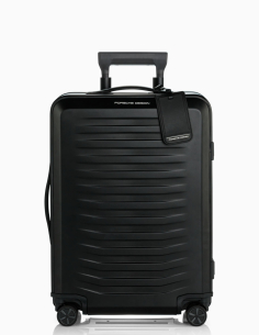 Valise cabine 4 roues 55 cm Porsche Design Roadster Aluminium Noir, référence OALM5570.001