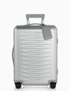 Valise cabine 4 roues 55 cm Porsche Design Roadster Aluminium Silver, référence OALM5570.021