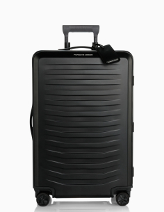 Valise soute 4 roues 67 cm Porsche Design Roadster Aluminium Noir, référence OALM5571.001