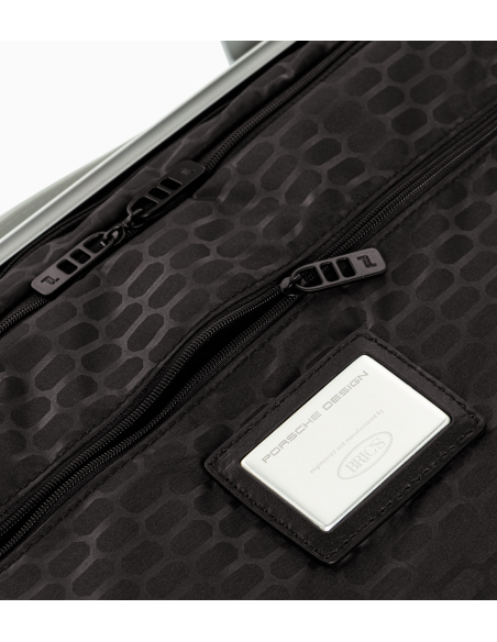 Porsche Design Roadster Aluminium 67 cm Silver, poche zippée et doublure hexagonale