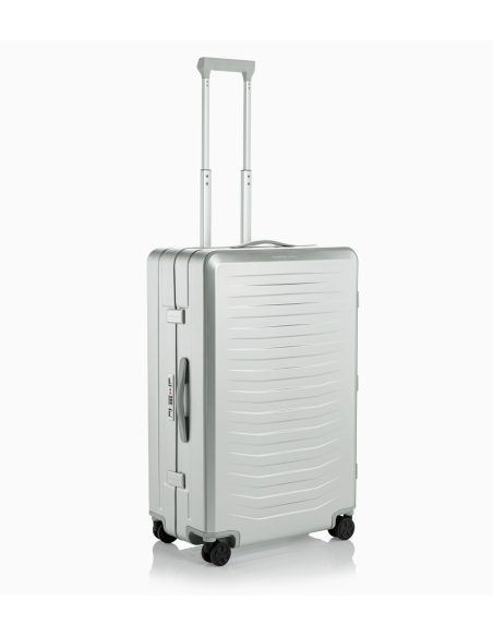 Porsche Design Roadster Aluminium 78 cm Silver, vue de trois quarts avant